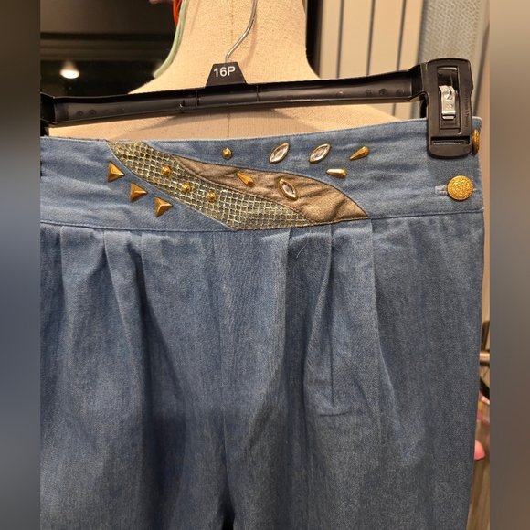 City Girl Sport Light Blue Denim Set w/ Gold Accents - Picture 6 of 14